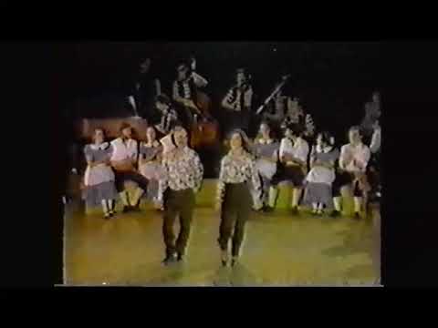 Groupe Éritage à ''Gentill' Alouette'' en 1979 avec Donna Lowe et Gilles Roy.