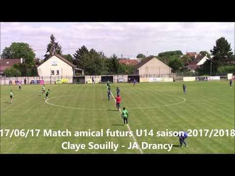 17/06/17 JA Drancy U14 match amical futurs U14 saison 17/18  Claye Souilly Vs JA Drancy