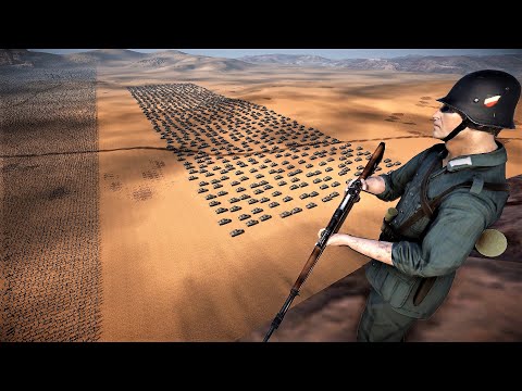 1 MILLION  WW2 GERMAN SOLDIERS vs 1000 US SHERMAN TANKS | Ultimate Epic Battle Simulator 2 UEBS 2