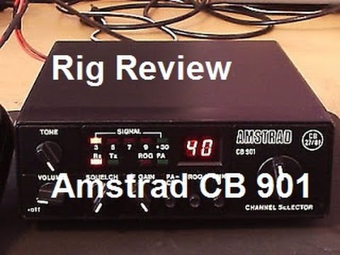 Amstrad CB901 -UK FM 40 Channel CB Radio
