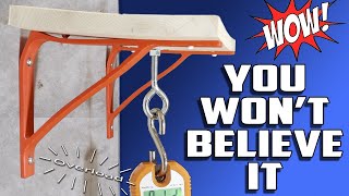 Unbelievable Results: Testing PLA Shelf Brackets under Heavy Loads