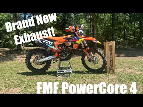 New FMF got the 250 sounding DEVIOUS! | New FMF PowerCore 4 on my KTM XCF 250! | SOUND COMPARISON