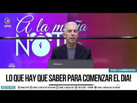 ASI ESTA LA MAÑANA DE CARLOS PAZ!!