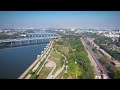 Gomti Riverfront Lucknow Riverfront Drone View