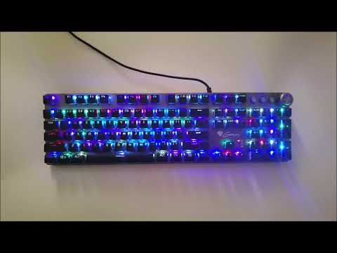 Genesis Thor 380 Outemu Blue switch RGB US Layout Grey