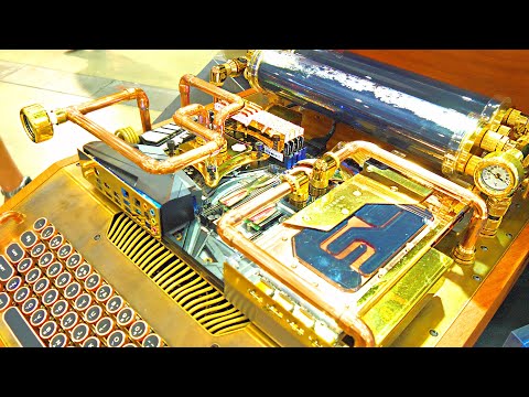 AMAZING Custom Water Cooled Gaming PC Builds Computex 2019