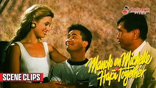MANOLO EN MICHELLE (1994) | SCENE CLIP 2 | Ogie Alcasid, Michelle Van Eimeren, Michael V