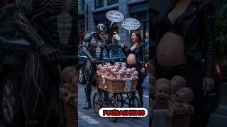 Venom &amp; Mystique Pregnant ✅#Spider-Man#marvel #cartoon #avengers