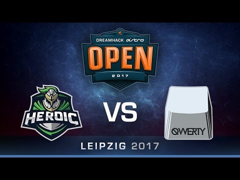Heroic vs qwerty [Map 1 BO1] DreamHack ASTRO Open Leipzig 2017