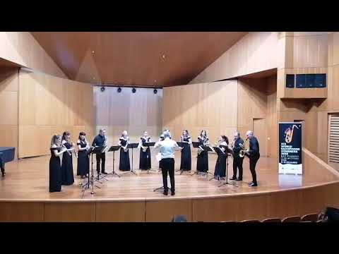 Volodymyr Runchak - Imitation to Dmitri Shostakovich for 12 saxophones