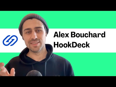 Alex Bouchard from HookDeck - YouTube