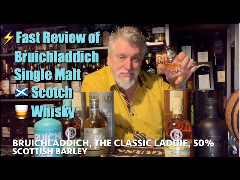⚡️Lightning Fast Review of Bruichladdich, The Classic Laddie, 50%, Scottish Barley 🏴󠁧󠁢󠁳󠁣󠁴󠁿🥃