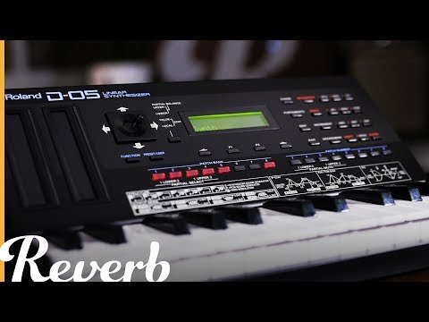 Roland D-05 Linear Synthesizer | Reverb Demo Video