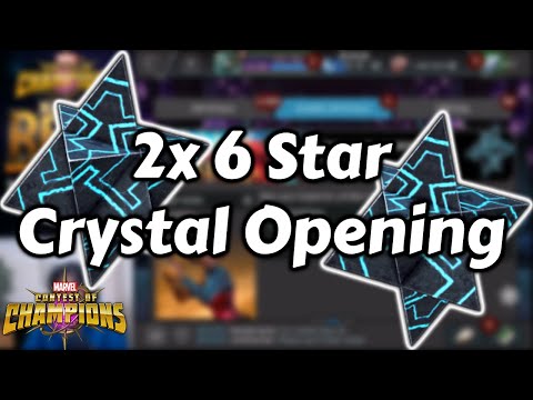 Double 6 Star Crystal Opening  l  Marvel Contest Of Champions