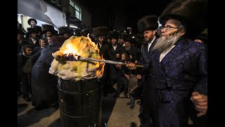 👑 גאב''ד קארלסבורג בהדלקה במירון - | Karlsburg Rav 👑