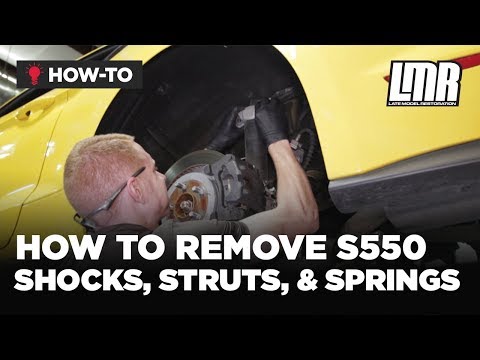 How To Remove S550 Mustang Struts, Shocks, & Springs (2015-2023)