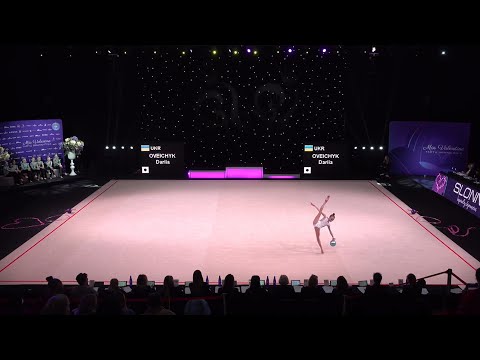 Dariia Oveichyk (2010) Ball Final 25,800 GOLD - International Tournament "Miss Valentine 2023"