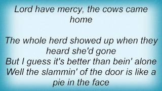 Joe Diffie - The Cows Came Home Lyrics