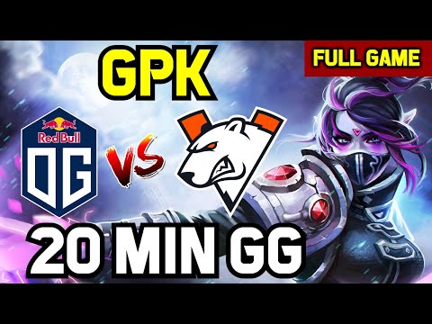gpk~ MID Templar Assassin OWNAGE in OG vs VP - ESL One Summer 2021