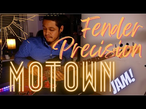 Fender Precision - Motown style Bass Jam - YBRA LIRA