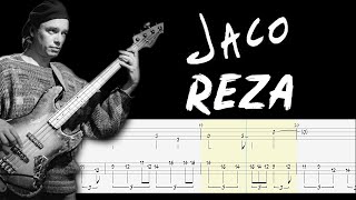 Jaco Pastorius - Reza (Bass Tabs) By @ChamisBass