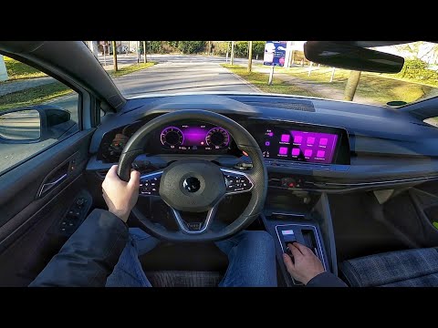 2021 VW Golf 8 GTD - pov test drive