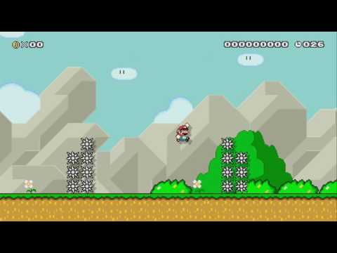 Spike Dash by Dylan420 一SUPER MARIO MAKER一 No Commentary 1AQ