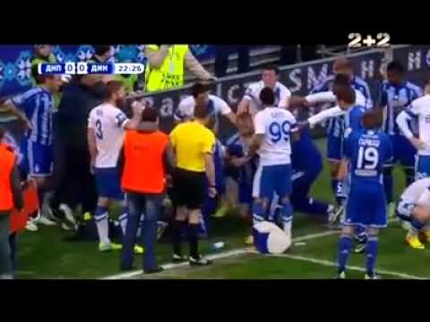 Ukrainian soccer player's life saved by opponent in scary incident