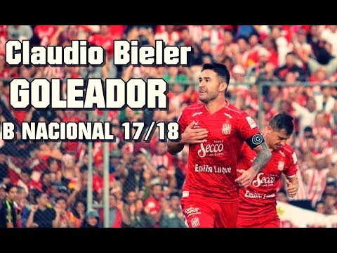 CLAUDIO BIELER • Goleador Torneo Nacional B 17/18 •