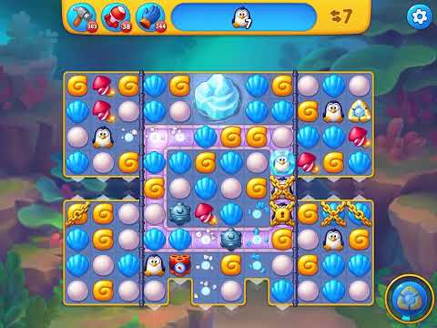 Fishdom level 5852 no boosters フィッシュダム ノーマル [Friend's]