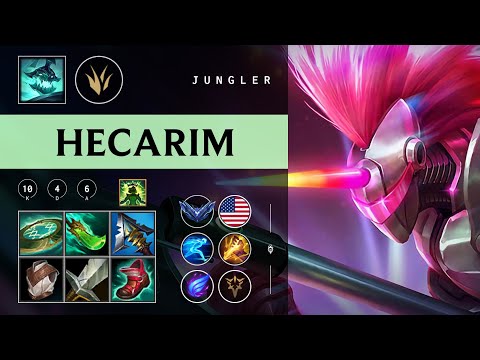Hecarim Jungle vs Kindred - NA Diamond Patch 26.01