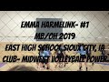 Emma Harmelink ‘19 MB/OH 2018 MVP Club