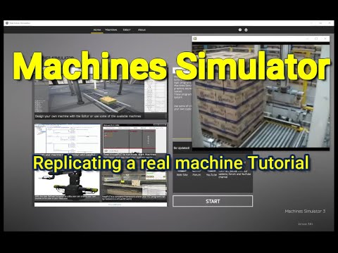 Tutorial to replicate a real machine with Machines Simulator v.3