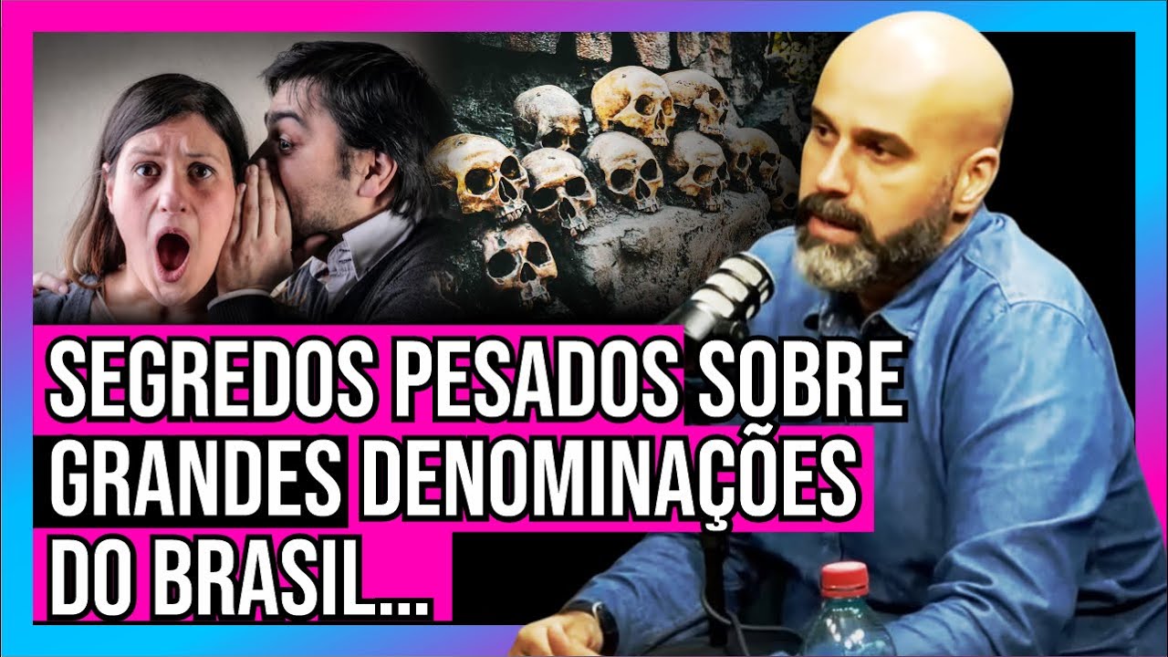 PASTOR FAZ REVELAÇÕES PESADAS SOBRE GRANDES DENOMINAÇÕES DO BRASIL | PR. THIAGO ALICERCE