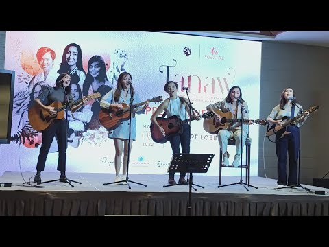 Acel Bisa, Aia De Leon, Barbie Almalbis, Hannah Romawac, Lougee Basabas perform their hits