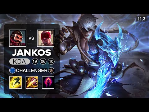 G2 Jankos Lee Sin Jungle vs Graves - EUW Challenger Patch 11.3