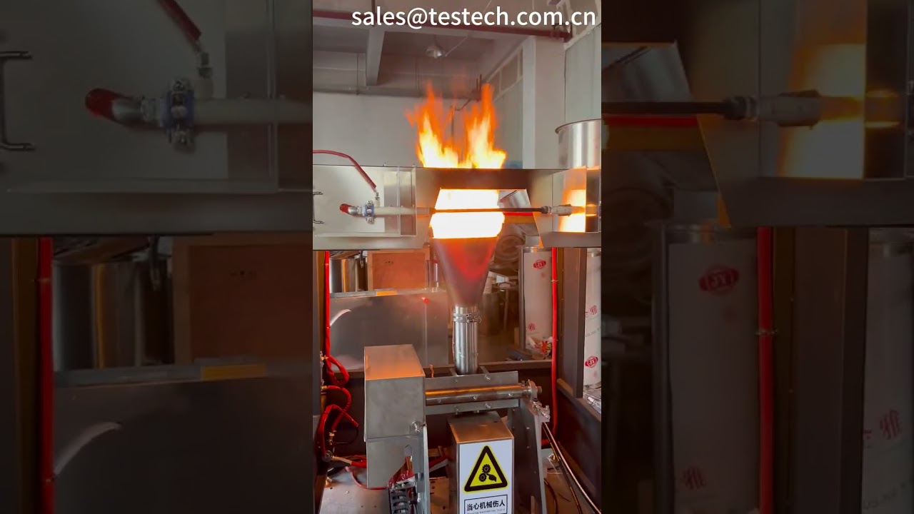 Aviation Hose and Tube Flammability Tester