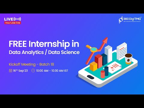 Free Data Analytics Data Science Internship | Batch 18 | 360DigiTMG