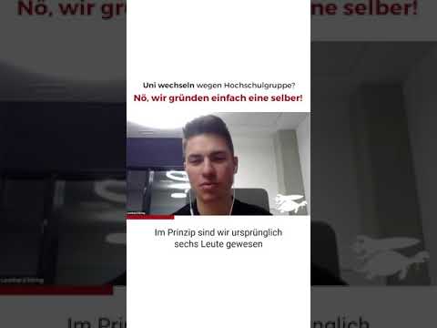 Uni wechseln wegen Hochschulgruppe? | Leo Döhring | Mitgründer Mu-Zero Hyperloop