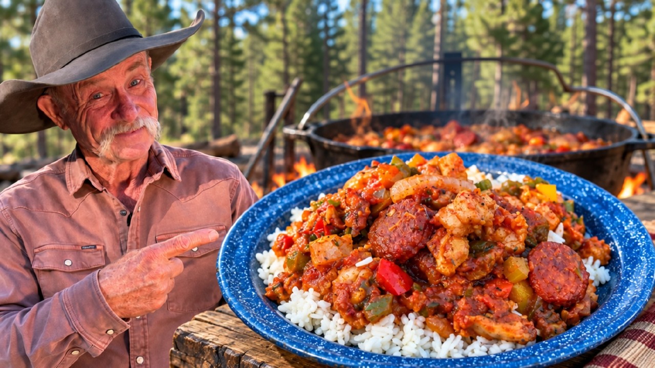 Jambalaya with Big Flavor and a Cowboy Twist!