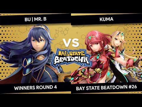 Bay State Beatdown #26 - Mr. B (Lucina) vs Kuma (Pyra/Mythra) - Winners Round 4