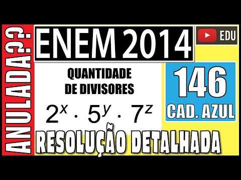 [ENEM 2014] 146 📘 DIVISORES Durante a Segunda Guerra Mundial, para decifrarem as mensagens secretas