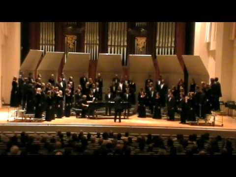 Baylor A Cappella Choir - Where Your Barefoot Walks