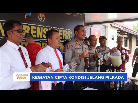 POLRES PURBALINGGA RILIS HASIL KRYD CIPTA KONDISI JELANG PILKADA