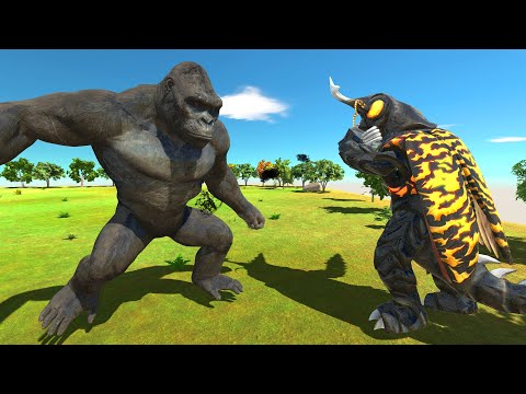 Who Will Win? King Kong vs Megalon - Animal Revolt Battle Simulator