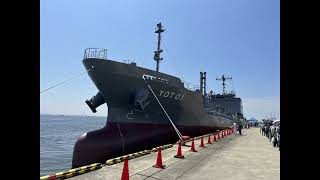 初一般公開　海上自衛隊油槽船１号【阪神基地隊サマーフェスタ2023】