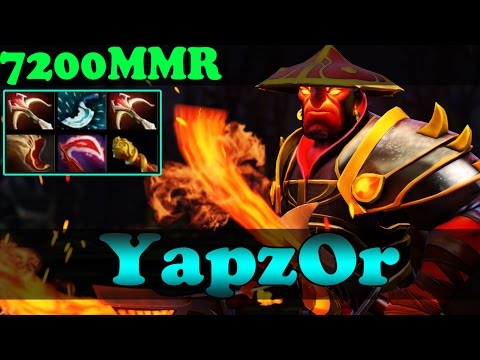 Dota 2 - YapzOr 7200 MMR Plays Ember Spirit Vol 1 - Ranked Match Gameplay!