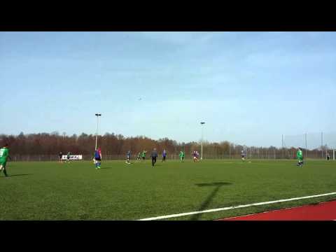 Lelovia Lelów 1 : 1 Biała Gwiazda Krasice (03.04.2016) skrót 1