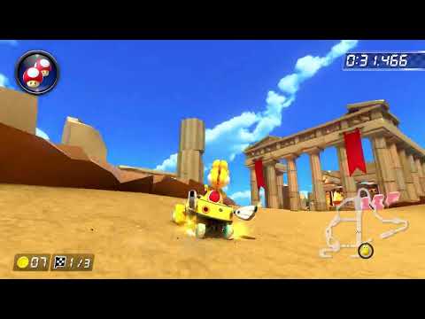 Tour Athens Dash [150cc] - 1:36.992 - Panda (Mario Kart 8 Deluxe World Record)