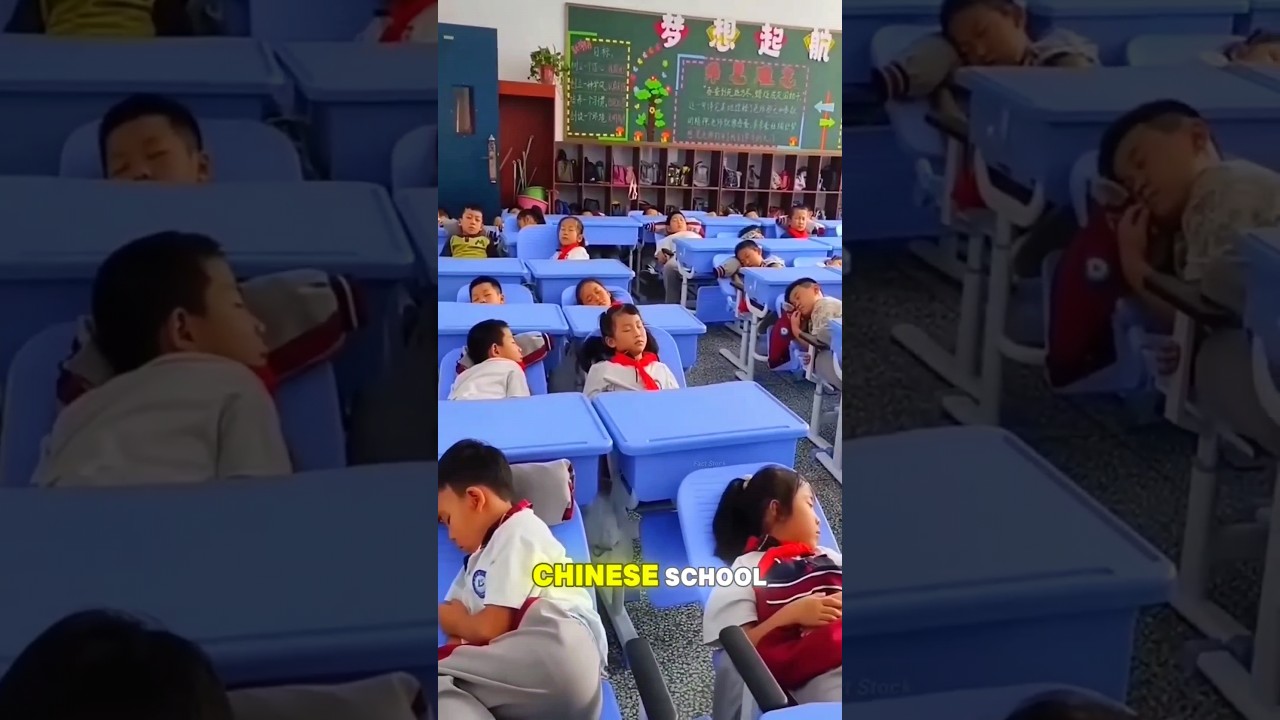 Napping in Class? The Surprising School Routine in China!